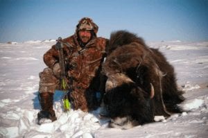 Cambridge Bay on Victoria Island in Nunavut, Canada is the “Muskox Hunting Capital of the World”