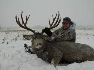 Cole Philips with his 30 inch, 200 B&C Alberta muley