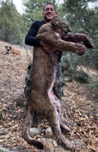 You’ll spend the day trailing the cat or looking for a track. Depending on conditions and snow, you’ll usually hunt until noon -2 p.m.