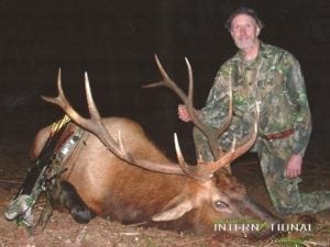 Hunting elk in the rainforest is tough