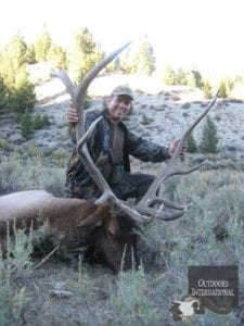 Success rates are 90%+ for rifle hunts, and 60%+ for archery hunts.