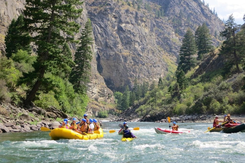 Family Friendly Whitewater Middle Fork Salmon River Float Trips