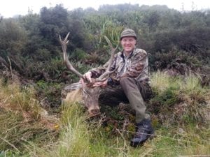 Free Range Red Stag Hunt in New Zealand
