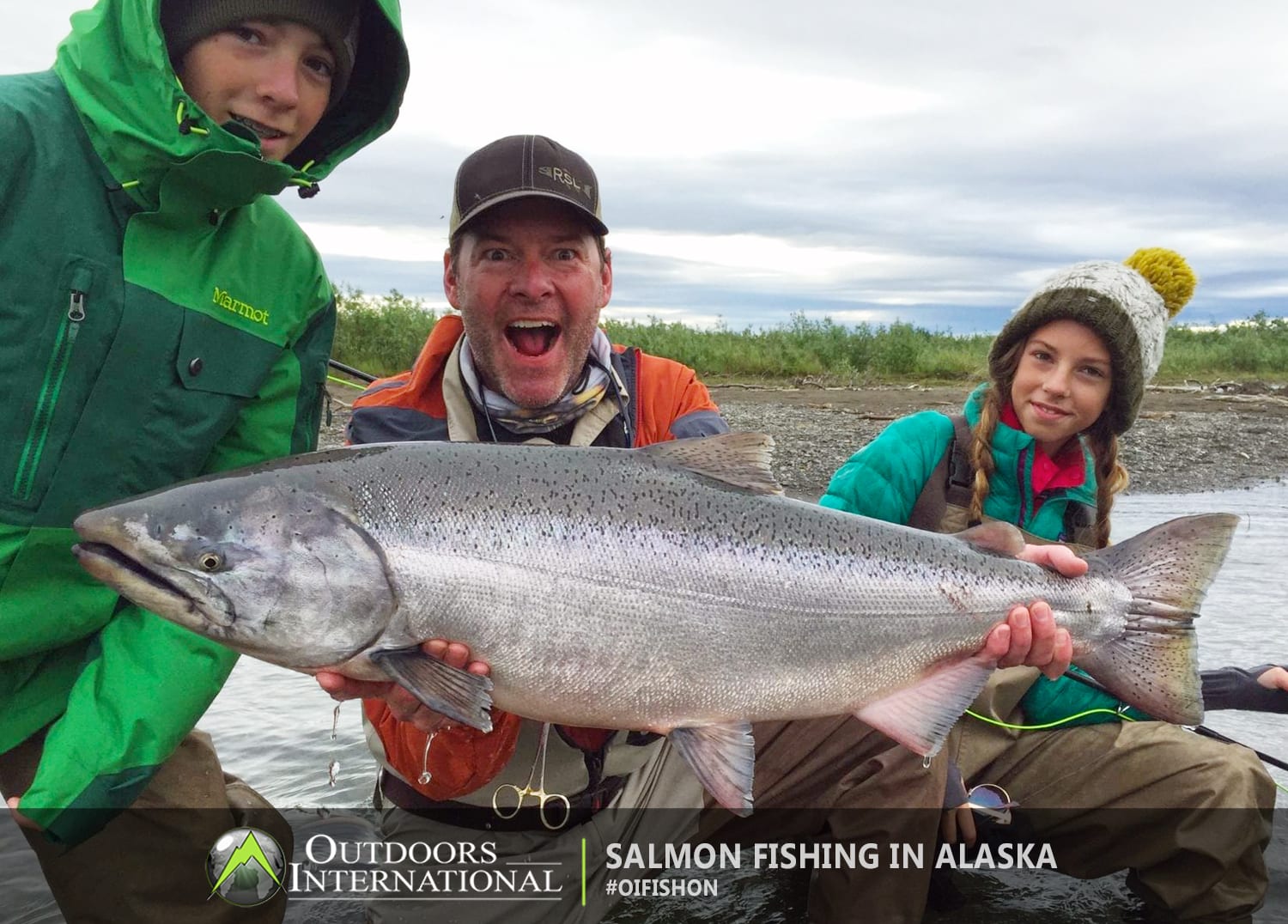 FLY FISHING KING SALMON - REEL ACTION ALASKA LODGE, Swinging For King  Salmon, Alaska King Salmon, Fly Fishing Chinook Salmon, Alaska King  Salmon