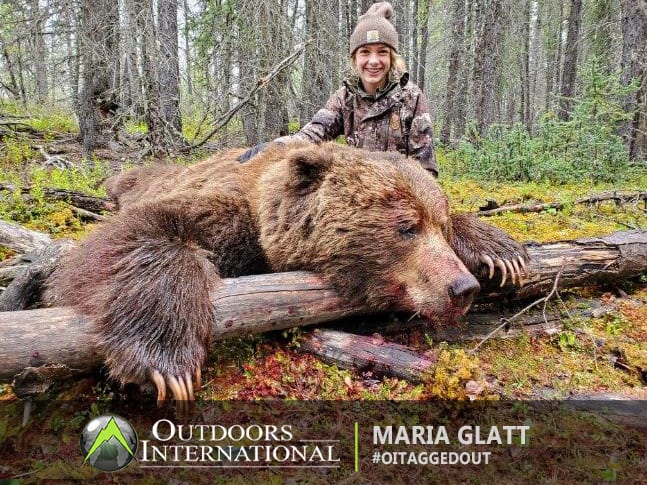 Brown bear hunting in Alaska