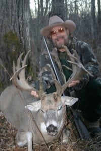 Hank Williams Jr. with a monster buck