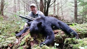 Trophy spot-and-stalk Washington bear hunts on the Olympic Peninsula.