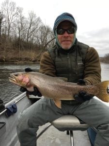 The white river in Arkansas is known as the Trout Capital of the World