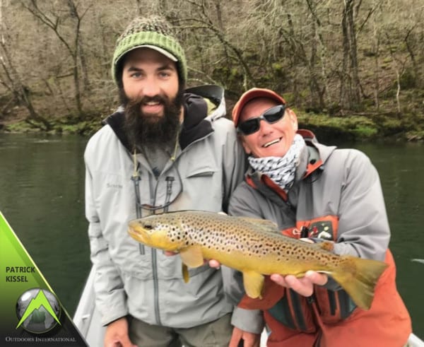 Patrick sticks another brown