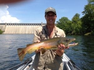 Flyfishing on the White River for Brown Trout and Rainbow Trout with Wilkinsons Outdoor Adventures (5)