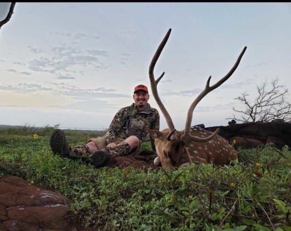 Axis deer hunting on the Hawaiian Island of Molokai