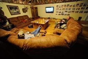 South Fork Outfitters lounge area