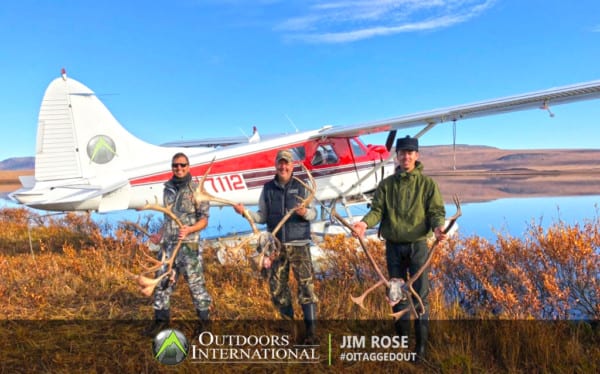 Unguided caribou hunt with arctic air – Kotzeue, Alaska with Arctic Air – Mike and Sheila