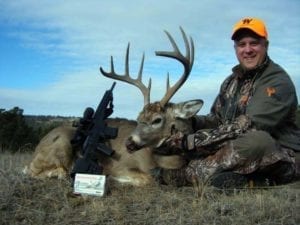 A big MT whitetal deer