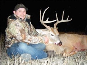 A typical Wyoming whitetail