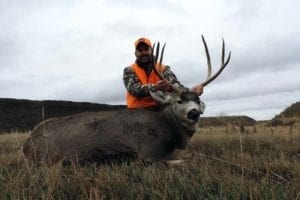 Hunting mule deer in South Dakota