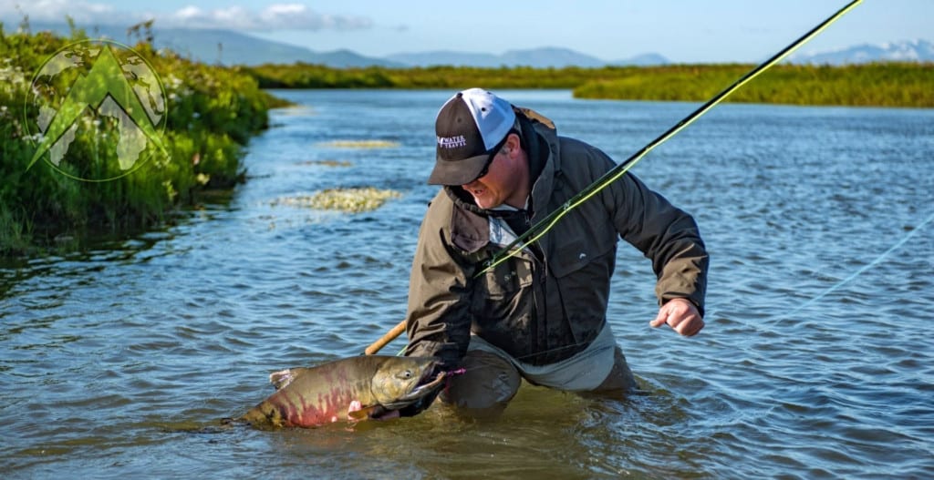 This Alaska fishing lodge offers fishing on a variety of rivers. The Naknek River is fished a variety of ways, jet boats, rafts, or hiking into these rivers.