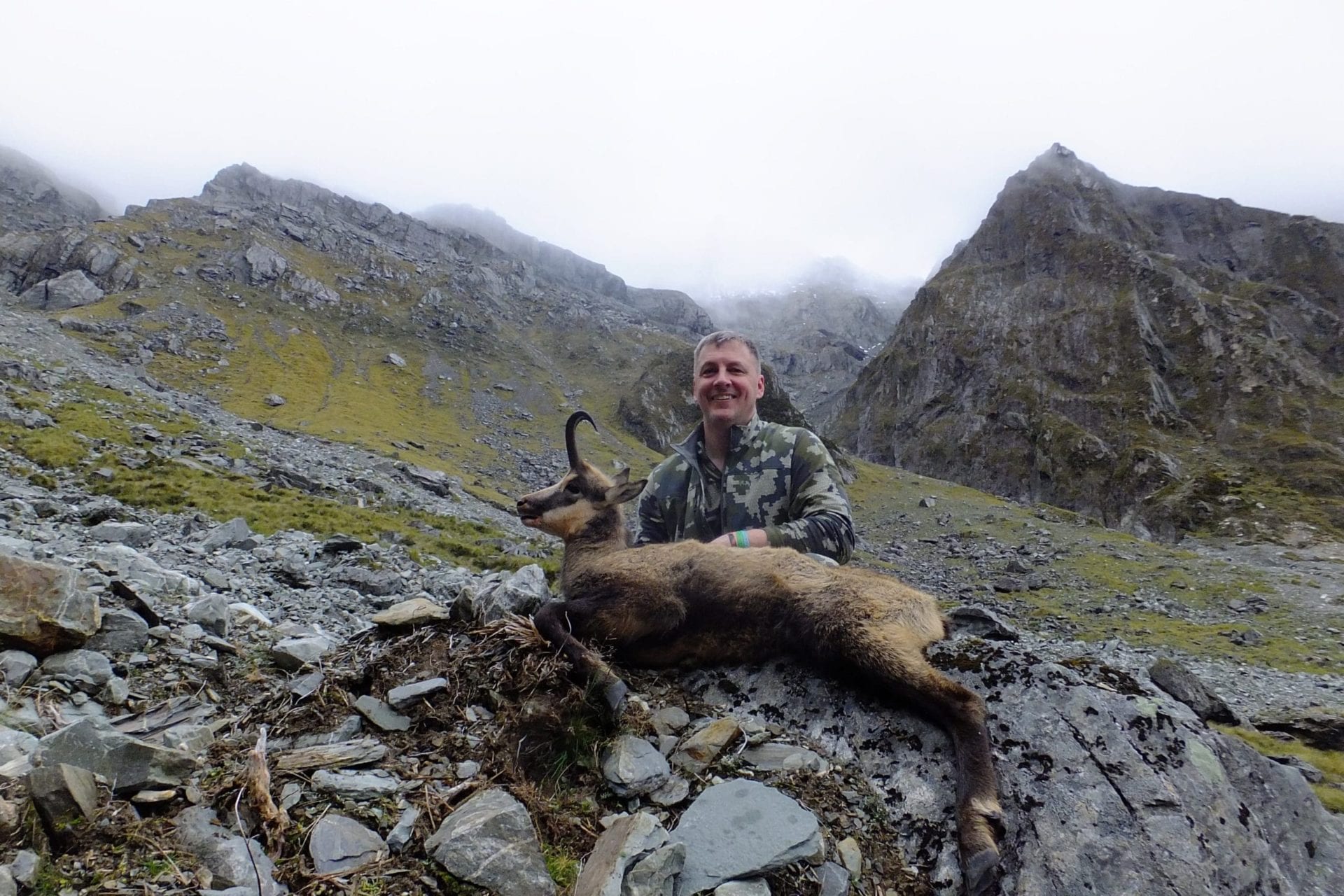 Wilderness hunting takes place on public land in the most spectacular and remote parts of the Eastern and Western sides of the Southern Alps, this is a real New Zealand hunting experience.