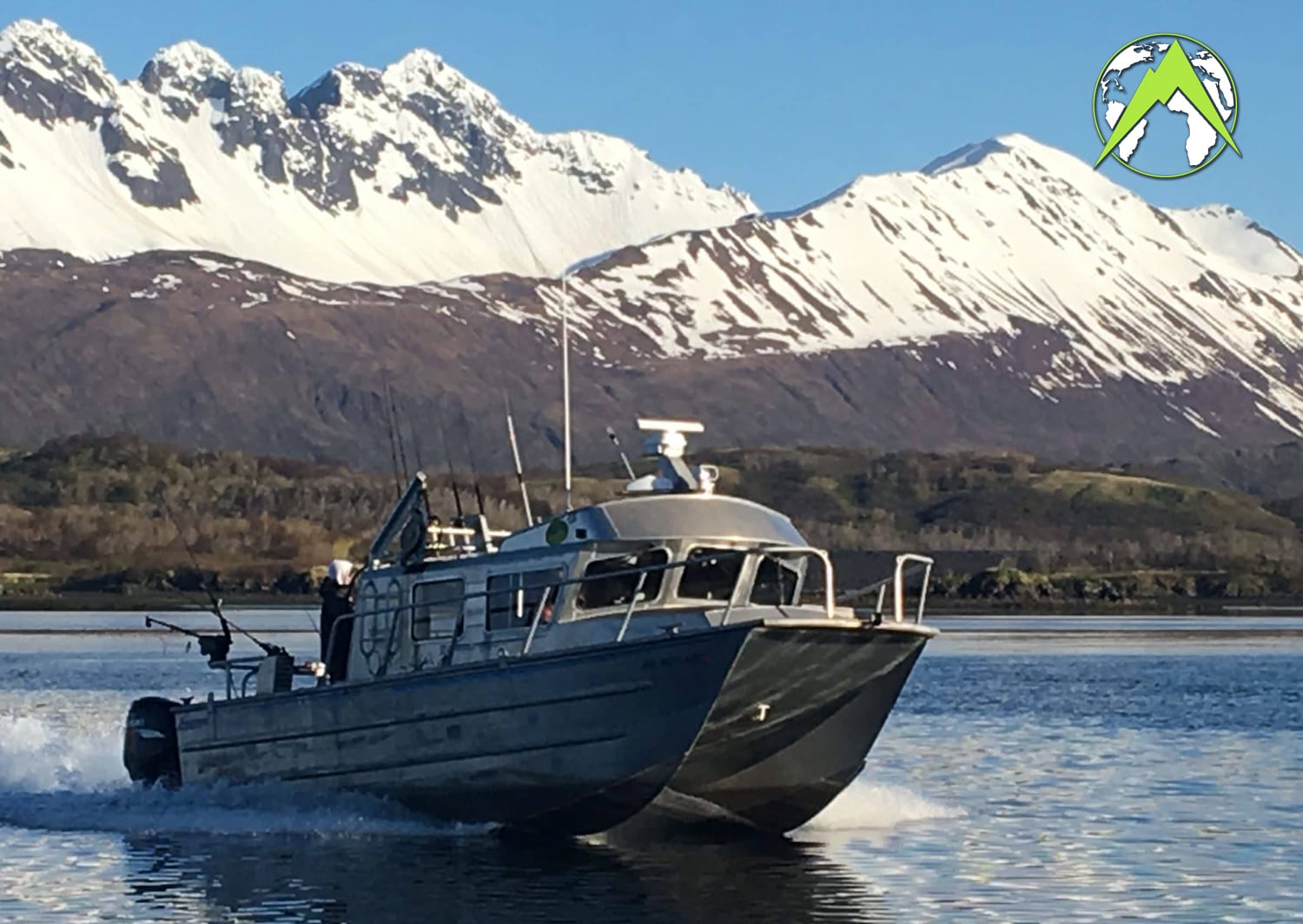 Fishing boat that you'll be fishing from when you fish on Kodiak Island.