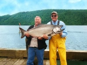 King salmon fishing in Alaska