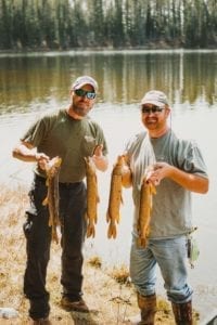 Pike fishing in Alberta