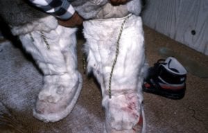 Polar bear hunting gear