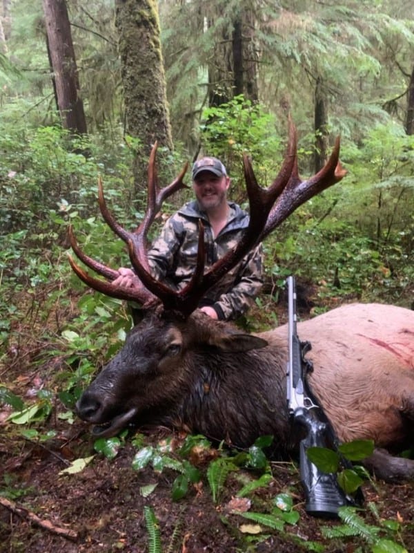 This is a great roosevelt elk hunt