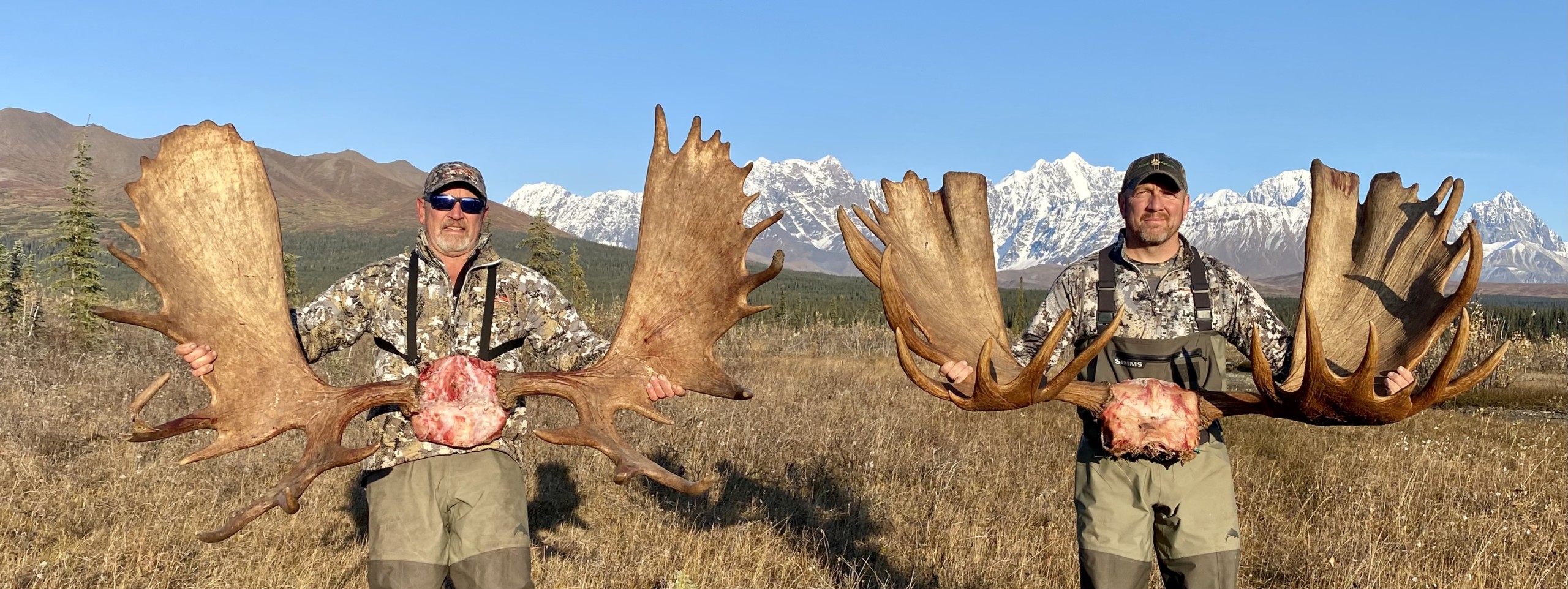 I work at Bear Creek Outfitters Alaska. We typically take folks