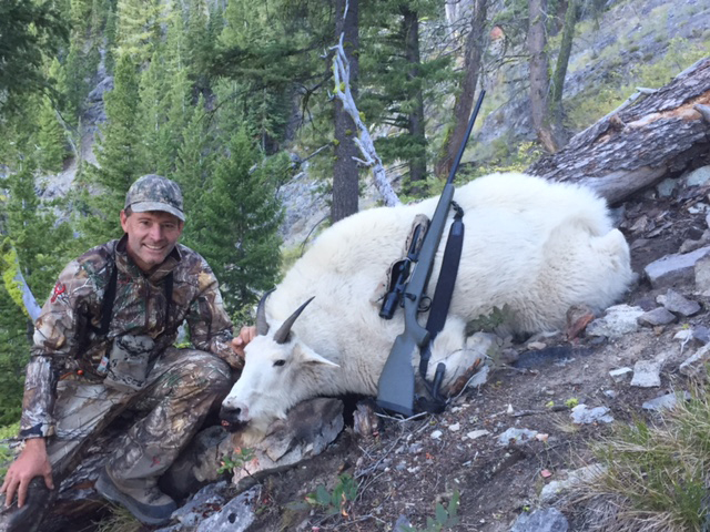 Mountain goat hunting in Idaho.