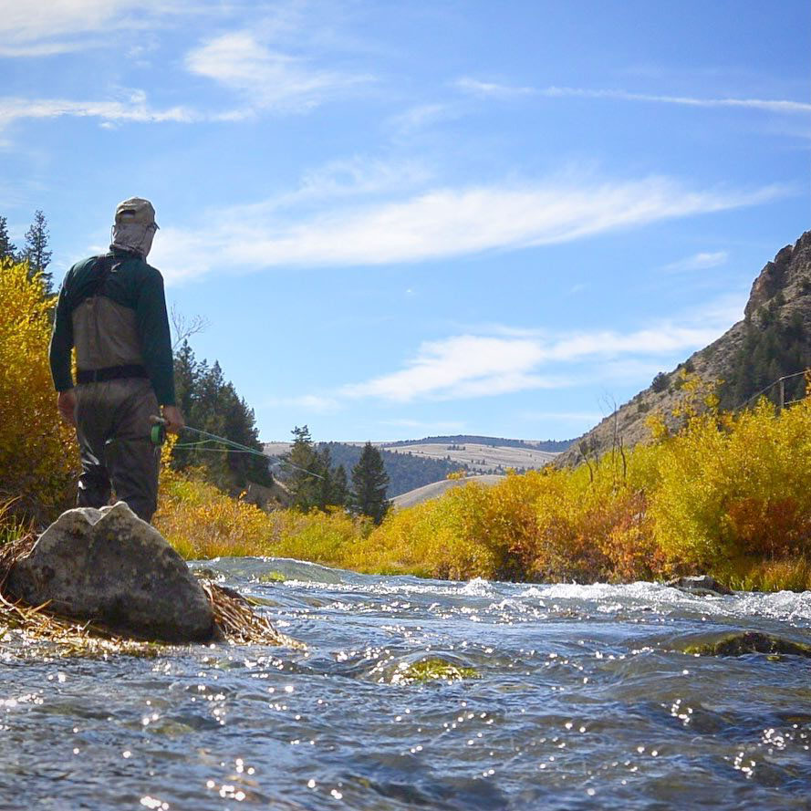 Montana fly fishing trips.