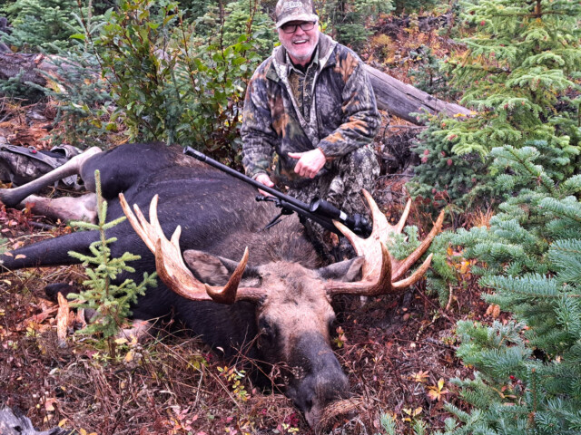 Moose hunting in British Columbia