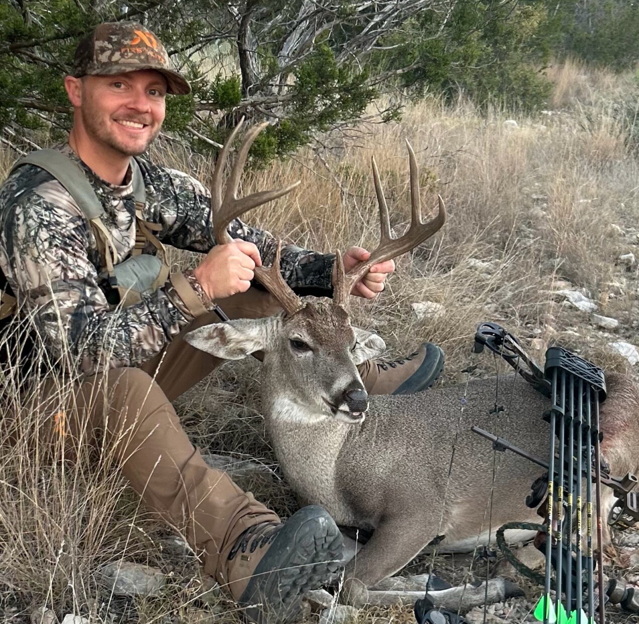 Texas whitetail archery hunt